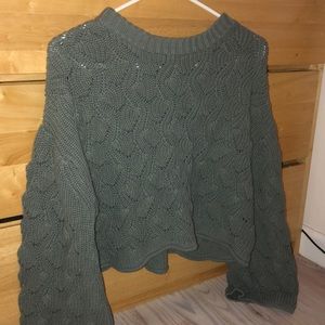 Cropped sweater